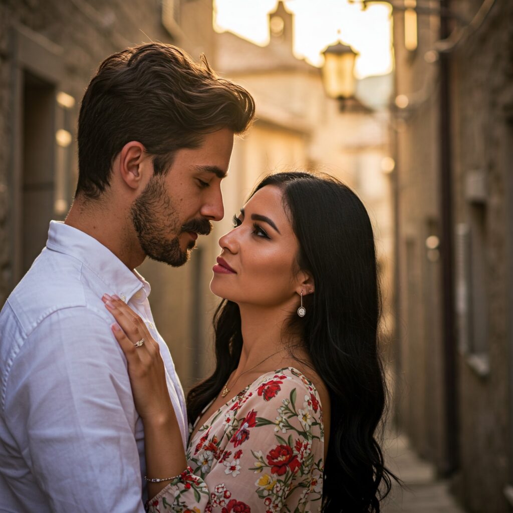 Un photoshoot tra vicoli e panorami da cartolina 001